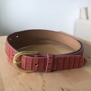 Textured J. Crew Leather Belt